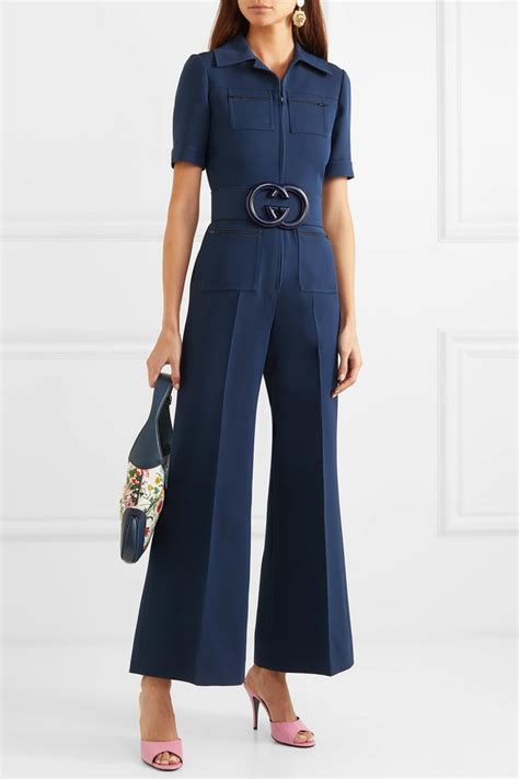 gucci blue halter dress|gucci jumpsuits for women.